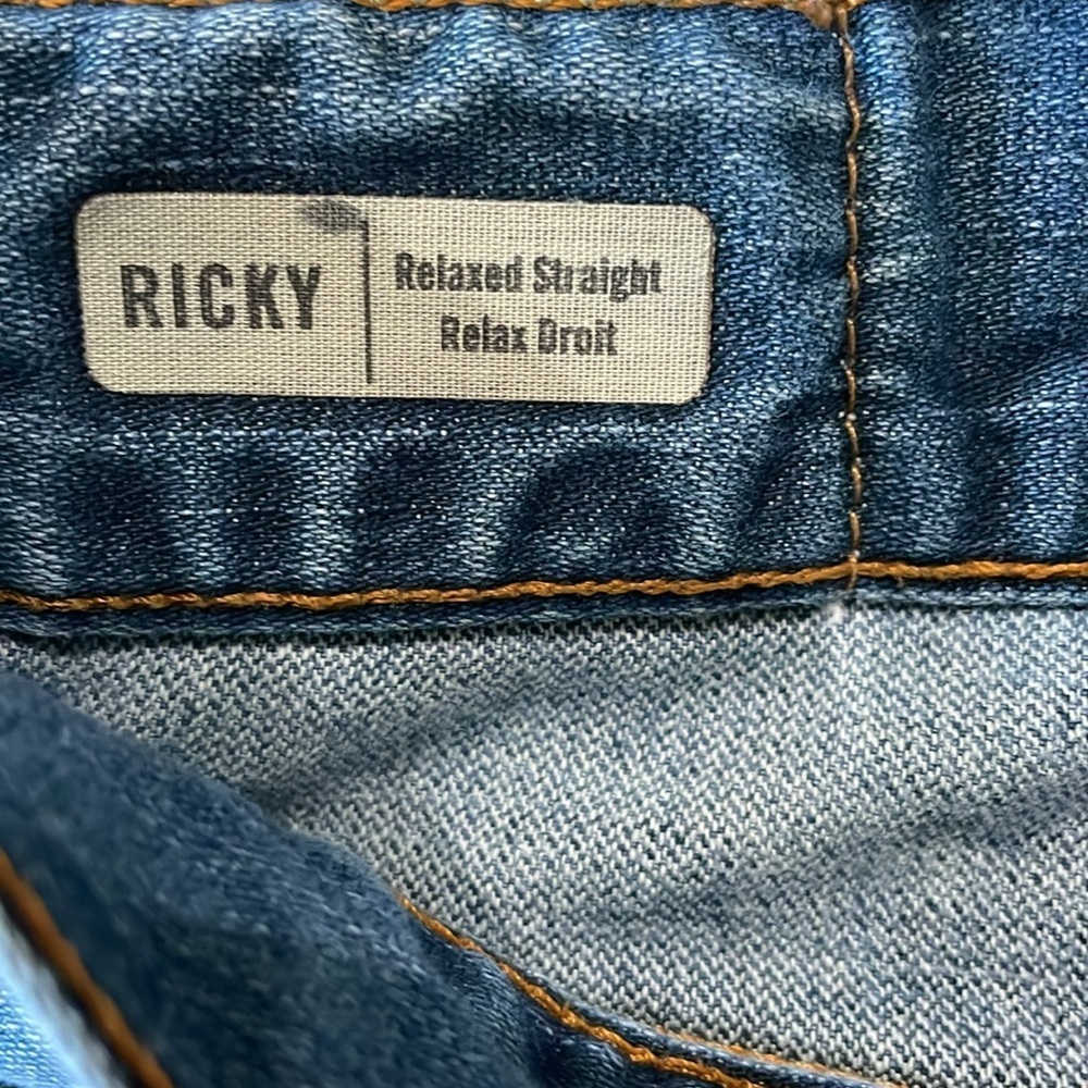 True Religion Men’s Ricky Relaxed Straight Jeans 32x33 - Picture 7 of 16